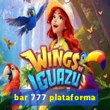 bar 777 plataforma